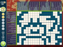 Пляж. Японские кроссворды