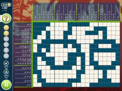 Пляж. Японские кроссворды