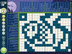 Пляж. Японские кроссворды